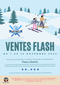 Vente Flash - Pass Liberté